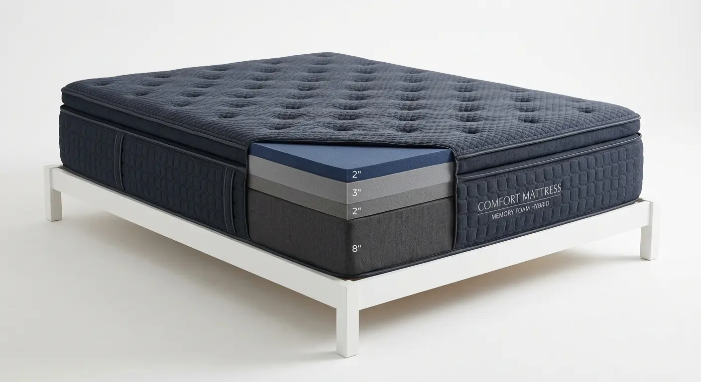 Comfort-focused mattress